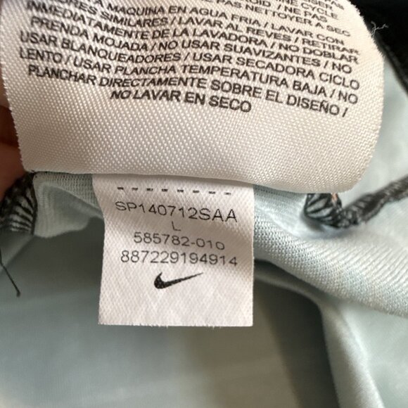 Nike Dri Fit Tiger Woods‎ Golf Polo Shirt Mens Large Short Sleeve Multi Color - Picture 8 of 11